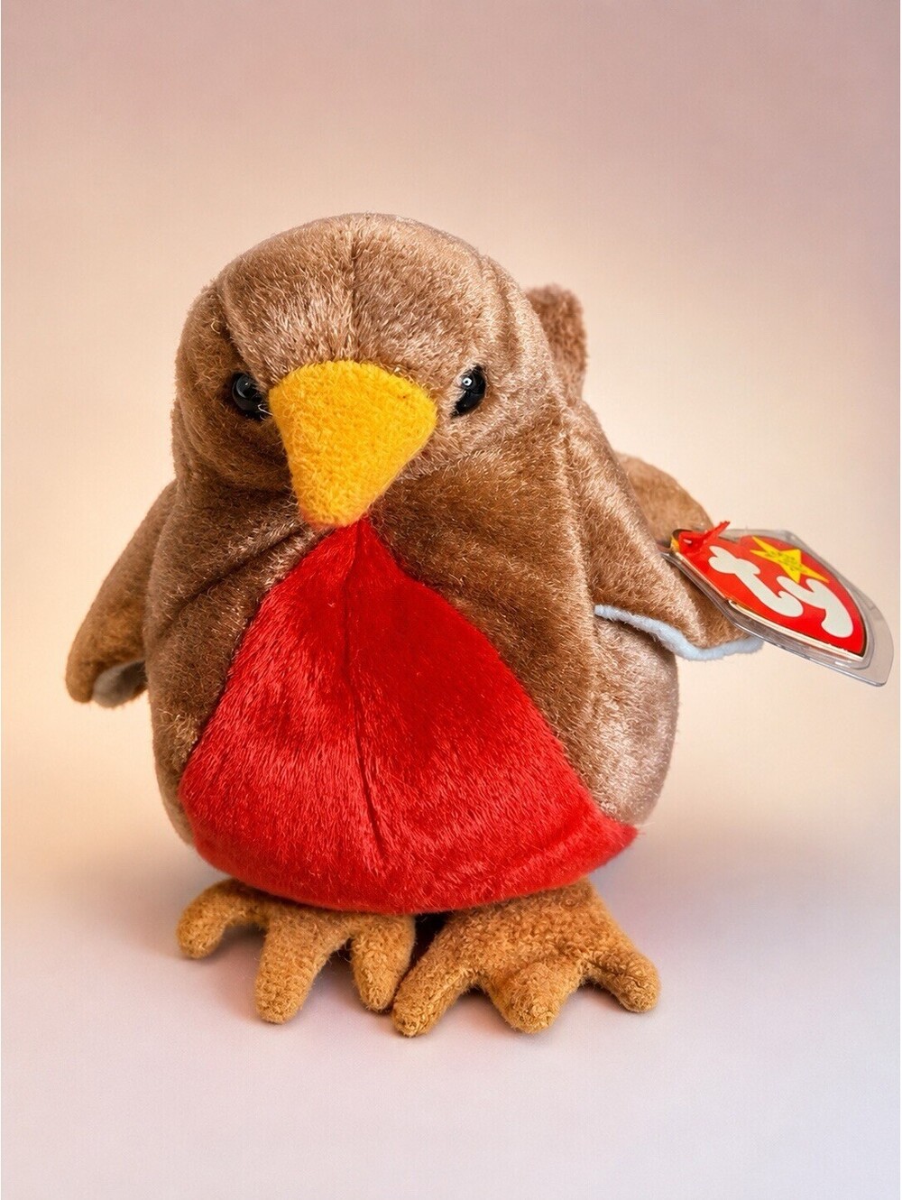 Ty 1998 Early The Robin Beanie Baby #4190, 7x4” FREE SHIPPING